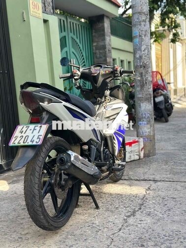 Exciter 135 2013 TrắngĐenXanh hỗ trợ trả góp