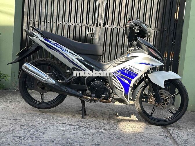 Exciter 135 2013 TrắngĐenXanh hỗ trợ trả góp