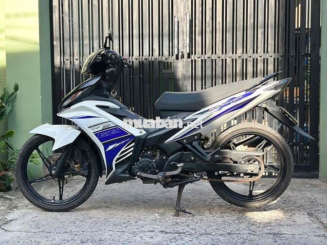 Exciter 135 2013 TrắngĐenXanh hỗ trợ trả góp