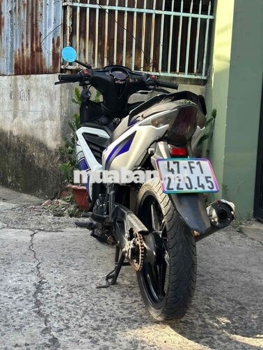 Exciter 135 2013 TrắngĐenXanh hỗ trợ trả góp