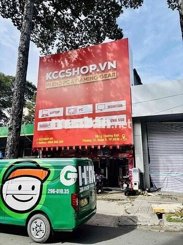 CHO THUÊ NHÀ MT LÝ THƯỜNG KIỆT, Q5 – NGANG 7,5M – GIÁ 63 TRIỆU/THÁNG