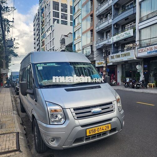 Ford Transit 2017 bản trung Bạc 260.000 km