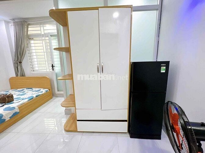 CHO THUÊ PHAN XÍCH LONG-  STUDIO FULL NT-  CỬA SỔ TRỜI- THANG MÁY