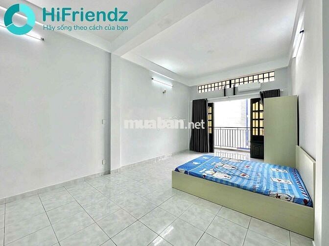 PHÒNG BAN CÔNG 40m2 - FULL NỘI THẤT - NGÃ TƯ PHÚ NHUẬN