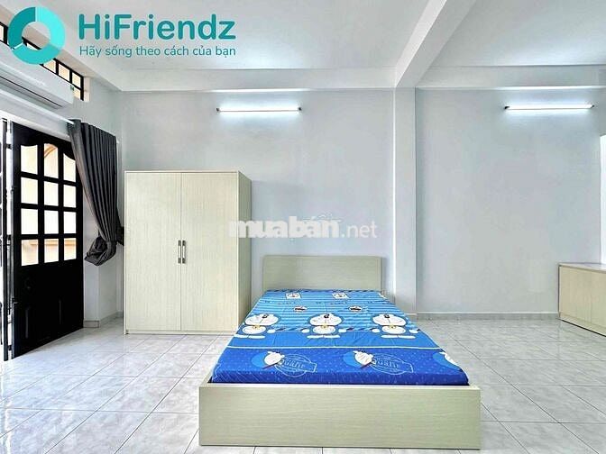 PHÒNG BAN CÔNG 40m2 - FULL NỘI THẤT - NGÃ TƯ PHÚ NHUẬN