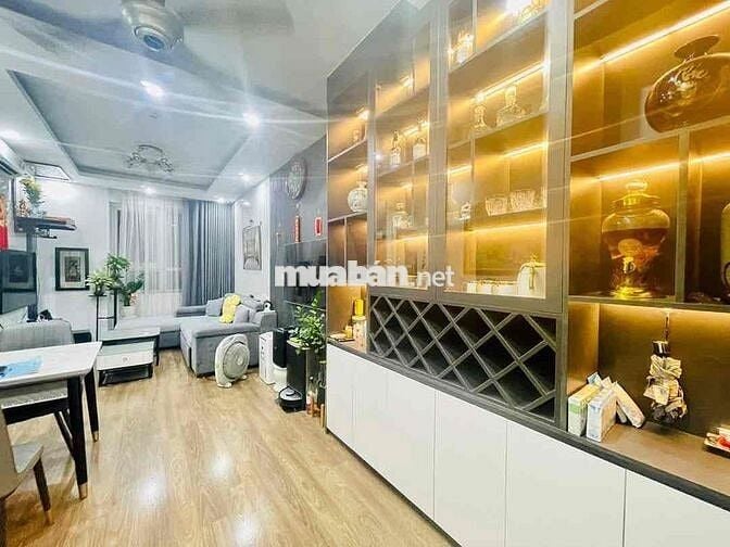 Chung Cư Riverside Garden - Vũ Tông Phan DT 62m2, 2 ngủ, full nội thất