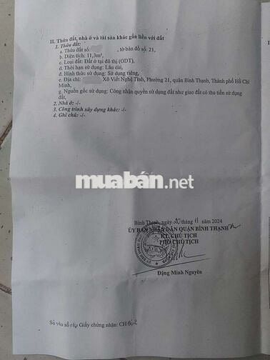 Chính chů bán nhà xô viêt nghê tinh phương 21