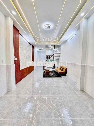 🏡HẺM 6M THÔNG–NHÀ 4 TẦNG –52M²(4x13) –SÁT CHỢ GÒ XOÀI– CHỦ NGỘP 5.85T