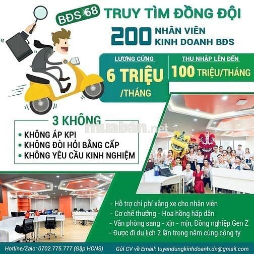 TUYỂN DỤNG CHUYÊN VIÊN TƯ VẤN KHÁCH HÀNG