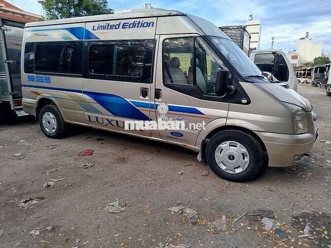 Ford Transit Van 2008 Vàng cát 850 kg