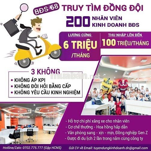 68 PROPERTY - CHUYÊN VIÊN KINH DOANH BĐS