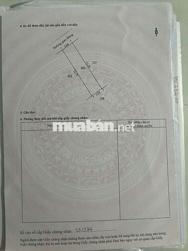 1 LÔ THỔ CƯ KHU DÂN CƯ NGAY GẦN CHỢ AN BÌNH