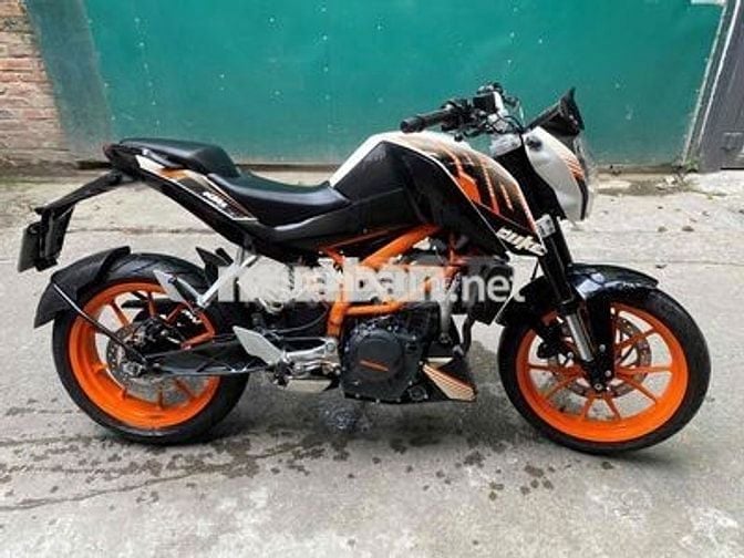 KTM Duke 390cc 2014 6000 km Đen