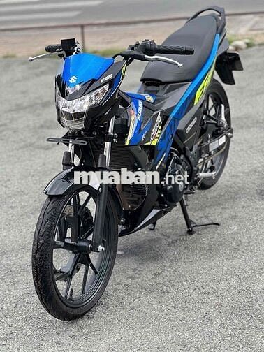 Suzuki Satria F150 2022 Xanh đen Côn tay