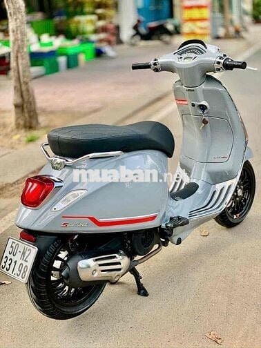Vespa Sprint 125 ABS 2022 Xám Xi Măng – Chính Chủ