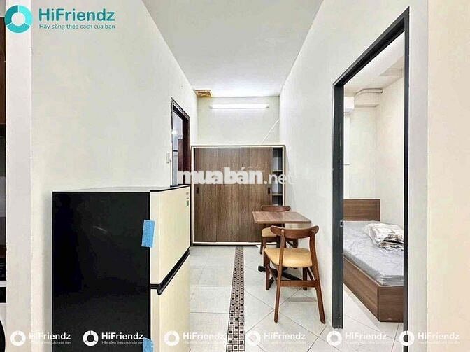 CHDV full nội thất 1-2pn ban công, cửa sổ mới 100% ngay khu Bàu Cát