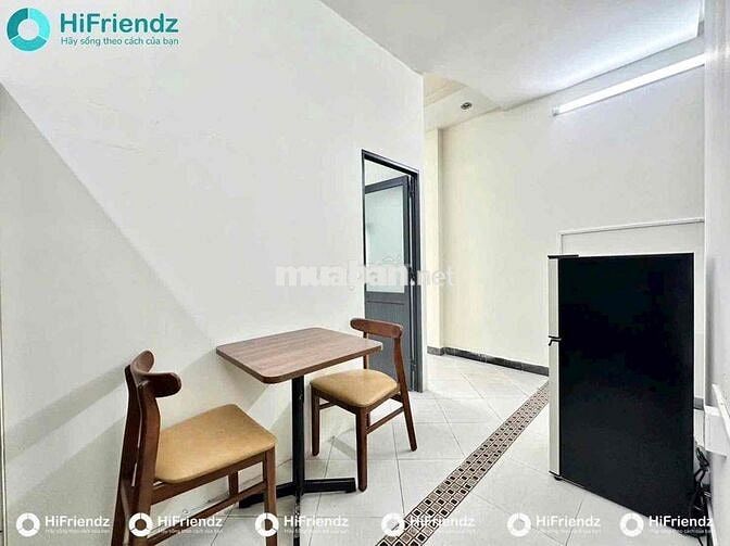 CHDV full nội thất 1-2pn ban công, cửa sổ mới 100% ngay khu Bàu Cát