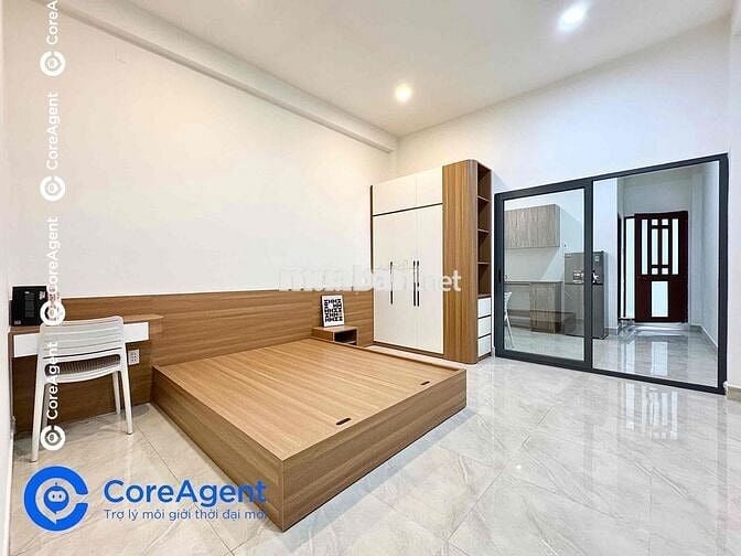 Cho thuê 1PN mới xây - FULL NT - ngay Vườn Lài - Âu Cơ - thang máy