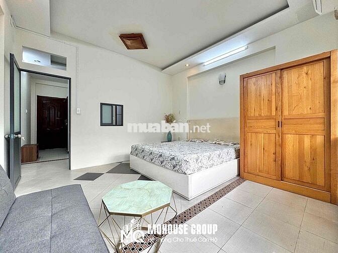 CHDV full nội thất 1-2pn ban công, cửa sổ mới 100% ngay khu Bàu Cát