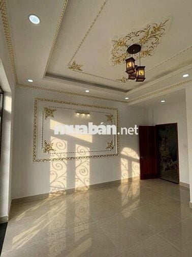 2Tỷ Có Biệt Thự 4 Tầng Gần Vin Hóc Môn-QL22, Chợ,Trường Học,UBND,BV,..