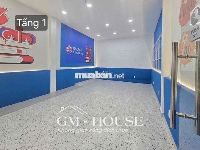 CHO THUÊ NGUYÊN CĂN MẶT TIỀN NGUYỄN GIA TRÍ BÌNH THẠNH 1 TRỆT 3 LẦU