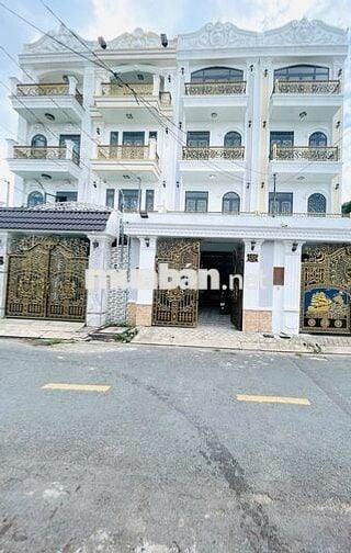 2Tỷ Có Biệt Thự 4 Tầng Gần Vin Hóc Môn-QL22, Chợ,Trường Học,UBND,BV,..