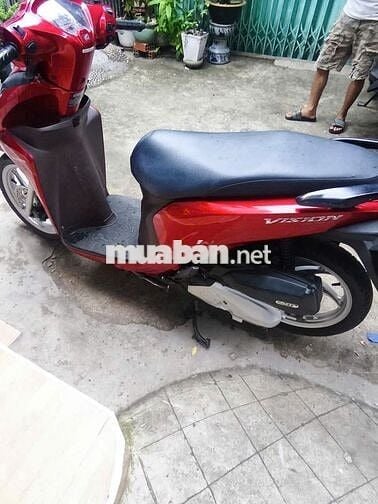 Honda Vision 2018 Đỏ  bst62  xe zin đẹp 