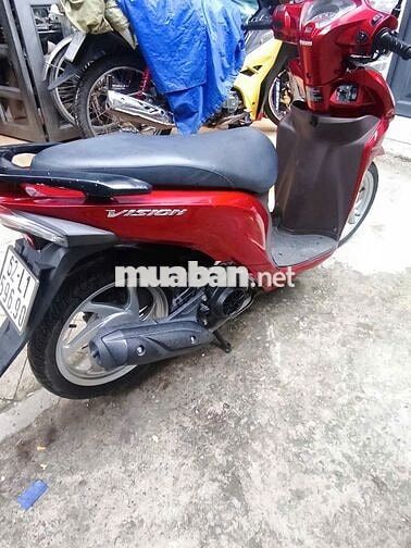 Honda Vision 2018 Đỏ  bst62  xe zin đẹp 