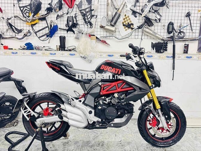 MV Agusta 110 bs60 Đen, Đỏ 14 inch