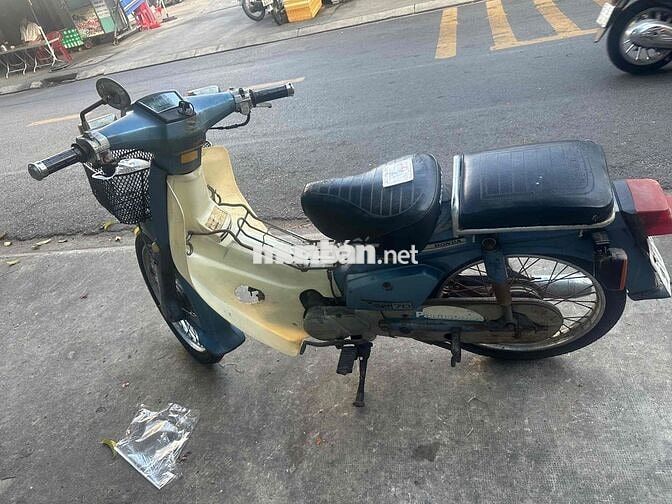Honda Super Cub 70 Xanh Trắng