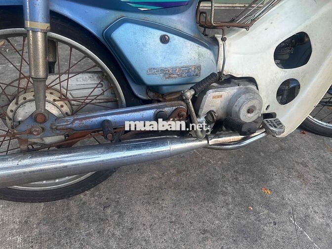 Honda Super Cub 70 Xanh Trắng
