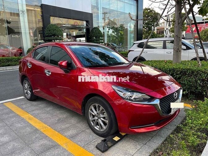 Mazda 2 AT 2022 Đỏ - Xe Qua Sử Dụng Chính Hãng