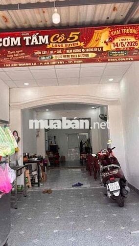 chính chủ cho thuê nhà mặt tiền Bùi Quang Là 3,5x17 2pn 2wc 13tr