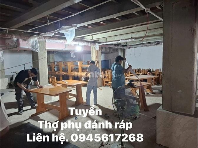 Cần tuyển thợ sơn pu, thợ phụ đi làm ngay tại Hà Nội