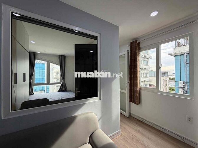 Căn hộ 40m2 ban công full nội thất khu vực Etown Cộng hào - K300.