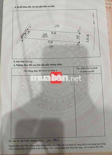Hơn 1 tỷ có ngay lô đất 150m2 ở khu 24 Vạn Xuân - Tam Nông - Phú Thọ.