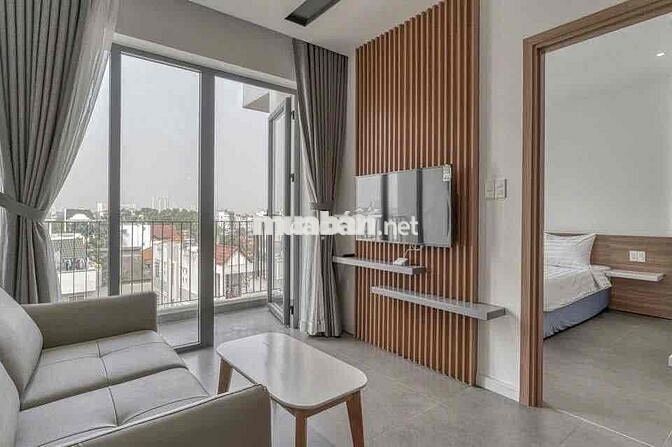 Căn hộ 40m2 full nội thất ban công khu vực Etown Cộng Hoà - K300.