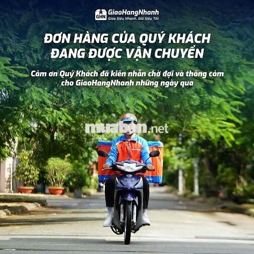 GHN - Q12 - TUYỂN SHIPER GIAO HÀNG