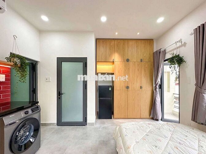 Trống 2 Phòng Studio Mới, Full Nội Thất