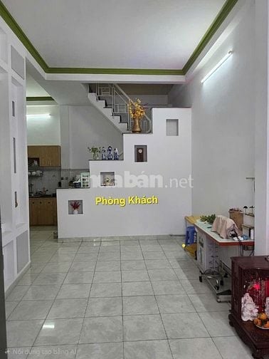 Nhà ngang 5,8m Tân Hòa ĐÔng , QUận 7