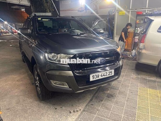 Ford Ranger Wildtrack 2015 Xám Tự động
