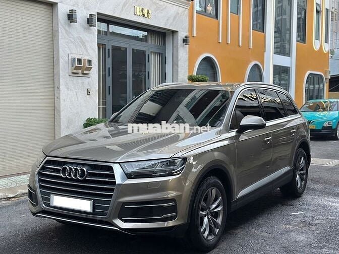Audi Q7 2017 2.0 AT Xám Bạc 7 chỗ | 135,000 Km