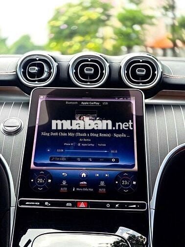 Mercedes C43 AMG 2023 Đen 11.000 mls