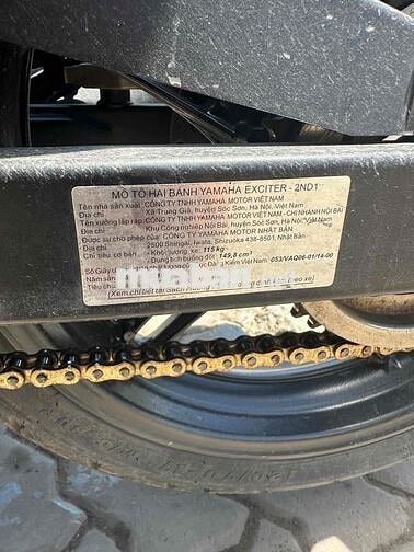 Yamaha Exciter 150 Limited Edition 2016 Xám rằn ri
