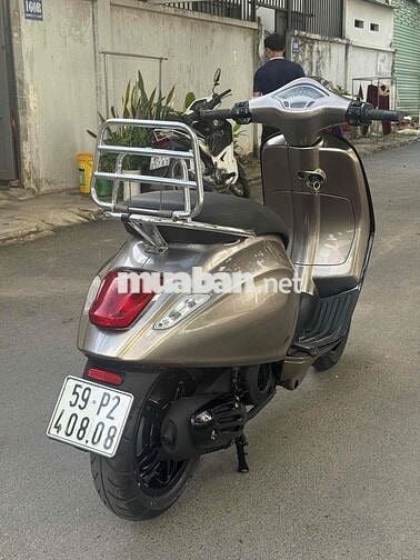 Piaggio Vespa ABS iGet 2017 Xám titan