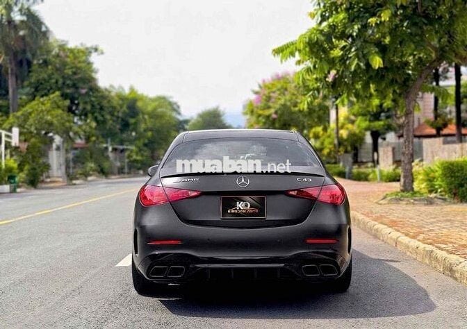 Mercedes C43 AMG 2023 Đen 11.000 mls