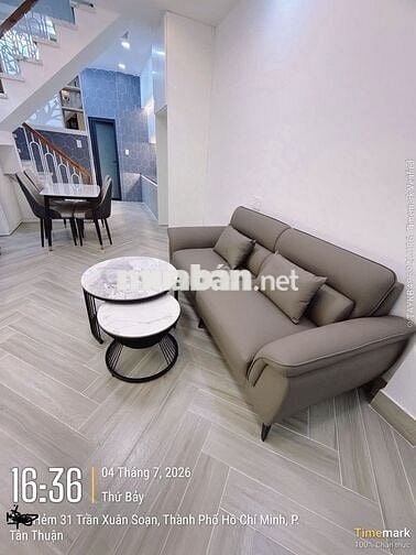BÁN NHÀ MỚI ĐẸP HẺM 31 ĐƯỜNG NGUYỄN THỊ XIẾU, P. TÂN THUẬN TÂY, Q7