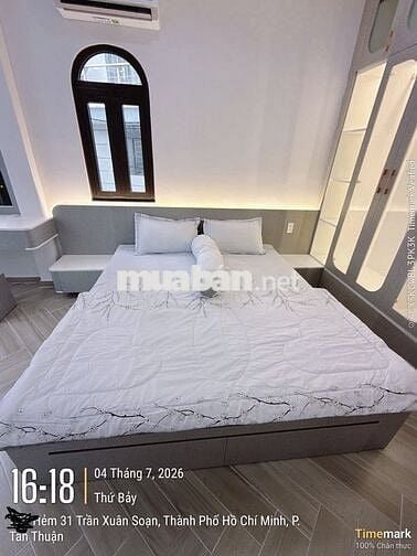 BÁN NHÀ MỚI ĐẸP HẺM 31 ĐƯỜNG NGUYỄN THỊ XIẾU, P. TÂN THUẬN TÂY, Q7