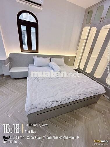 BÁN NHÀ MỚI ĐẸP HẺM 31 ĐƯỜNG NGUYỄN THỊ XIẾU, P. TÂN THUẬN TÂY, Q7