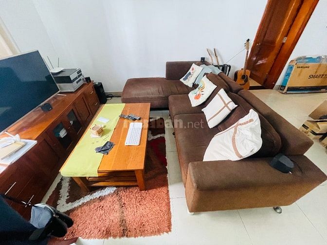 Thanh lý bộ sofa phòng khách( màu nâu)